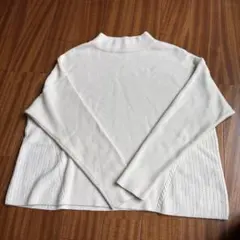 NARACAMICIE ホワイトタートルネックセーターのサムネイル