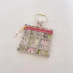 L字ファスナーポーチ【ミニsize】 ユキエモン ハンドメイド - メルカリ