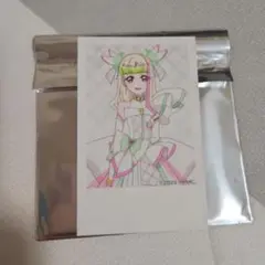 ランドマークタワー　プリキュア　 チェキ風ステッカー　キュアズキューン