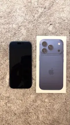 24時間内発送美品 iPhone17Pro ディープブルー　256GB