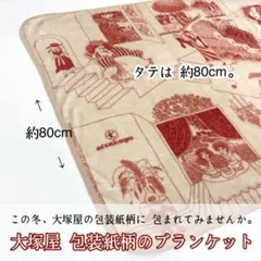 大塚屋 ノベルティ ブランケット 1枚