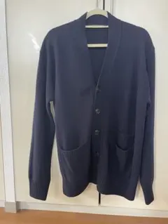 ＋J ユニクロ　ネイビー XL カーディガン