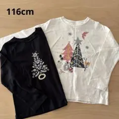 next ネクスト 長袖2枚セット 116cm