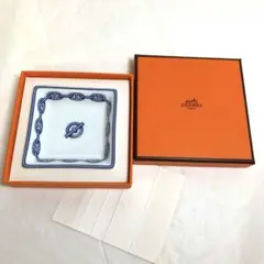 希少 エルメス シェーヌダンクル スクエア ミニプレート 小物入れのサムネイル