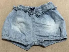 フタフタ バースデイ デニム パンツ 80cm