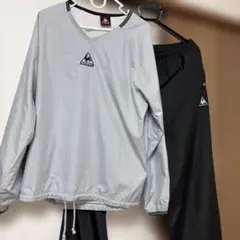 le coq sportif ピステ・ウィンドブレーカー Oサイズ グレー