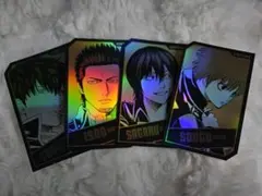 銀魂 ホロカードコレクション第1弾 沖田総悟 山崎退 土方十四郎 近藤勇 新撰組