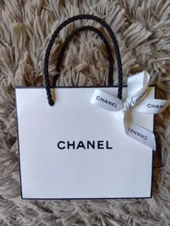 CHANEL ショップ袋 ホワイト