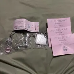 JILLSTUART コスメキーホルダー 3種セット サンプルチケット付