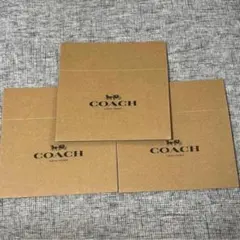 ◇新品◇ COACH コーチ ラッピング ギフトボックス 3個セット