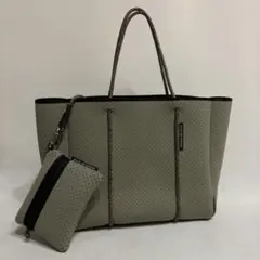 極美品 ステイトオブエスケープ フライングソロ トートバッグ カーキ STATE OF ESCAPE ステイトオブエスケープ トートバッグ