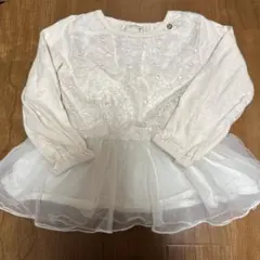 petit main チュニック 110 ホワイト