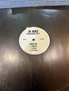 JA RULE UNRELEASED SHIT THUG LIFE 12インチ