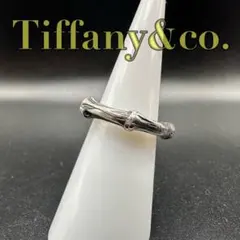 極美品レア オールドティファニー バンブー 19cm ブレスレット シルバー オールドティファニーバンブーブレスレット｜新品仕上げ