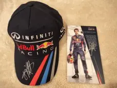 F1【セバスチャン・ベッテル】サイン入りキャップ＆サイン入りドライバーズカード