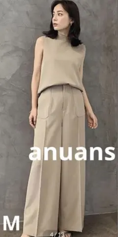 お値下げ‼️新品タグ付き☆anuans アニュアンス ハイネックブラウス 