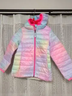 amazon essentials パステルカラー中綿コート 110cm 女の子