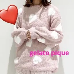 gelato pique♡ パウダー'ハートジャガードプルオーバー