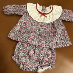 Janie and Jack 花柄ワンピースセット