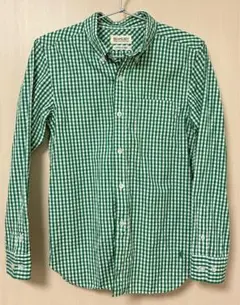 BEAMS ギンガムチェックシャツ