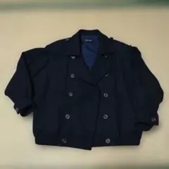ネイビー ダブルブレストジャケット