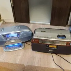 Sony CFD-A100TV パナソニック RX-MDX61 ジャンク品セット SONY CFD-A100TV | いつみくんの日々