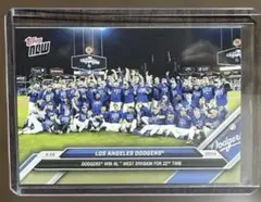 大谷翔平 2024 TOPPS NOW #758 西地区優勝