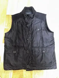 NAUTICA ブラック ベスト XL