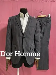 D'or Hommeドールオム◇ESSENZANO生地◇メンズスーツセットアップ 楽天市場】D'or Homme【ドールオム】黒無地シングルスーツ春夏モデル
