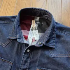 ブラックレーベル クレストブリッジ デニムシャツ ネイビー
