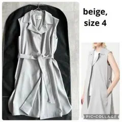 2023✨Beige, ベイジ ENCALYPTNS ロングジレ グレー 4