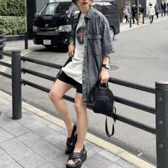 未使用　PAGE BOY デニムオーバーシャツ