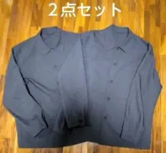 UNIQLO　感動シャツジャケット　グレー　XL 2点セット