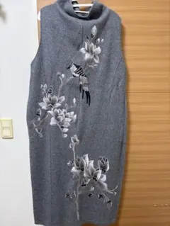 kawaii ノースリーブニットワンピース