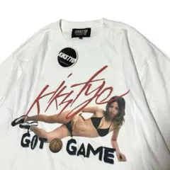 KIKS TYO Tシャツ ホワイト グラビア 週間プレイボーイ aj13