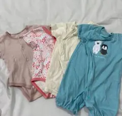 ベビー肌着セット 95cm以下 4点