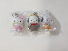 【値下げ不可】ちびっとも サンリオ 天使と小悪魔 キティ ポチャッコ