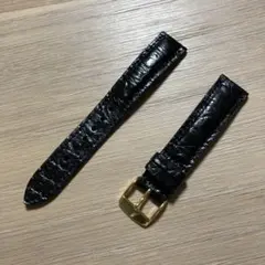 1009#18mm-16mmダークブラウン★本物クロコダイルベルト★スイス製 1009#18mm-16mmダークブラウン☆本物クロコダイルベルト☆スイス