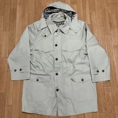 アクアスキュータムAquascutum ハーフコート ライナー付 フード付