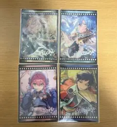 あんさんぶるスターズ フィルム風BIGクリアカード 英智 渉 桃李 弓弦
