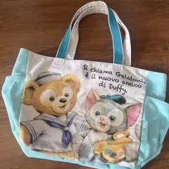 東京ディズニーリゾート Duffy & Gelatoni トートバッグ