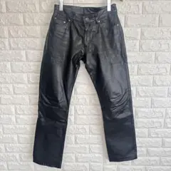 (カッシー)未使用 BERIK サイズ50 レザーパンツ 黒 カッシー)未使用 BERIK サイズ50 レザーパンツ 黒 カッシー様