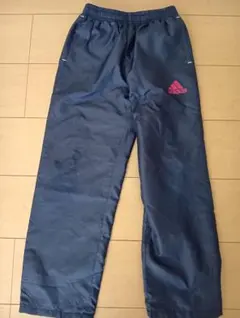 adidasナイロンパンツ130裏起毛★ズボン★ボトムス
