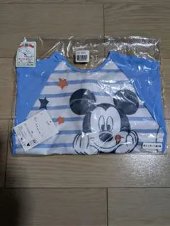 【新品未使用】ベルメゾン ミッキーマウス お食事エプロン 6ヶ月〜3歳頃