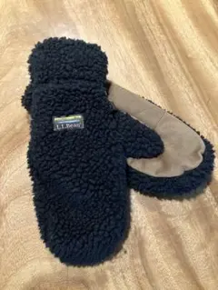 L.L.Bean 黒 フリース ミトン