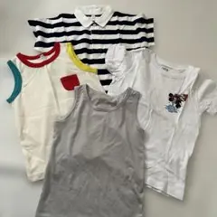 Tシャツ　タンクトップ　セット UNIQLO マリオ　無印良品　ボーダー　gu