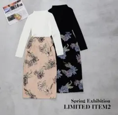 rienda♡受注会限定　エンブロイダリースカートSET UP