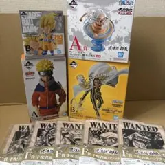一番くじドラゴンボール&ナルト&ワンピース　B賞悟空A賞ナルトA賞ルフィB賞黄猿