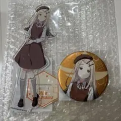 篠澤広　学園アイドルマスター　全国プロデューサー検定　アクリルスタンド　缶バッジ