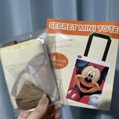 ディズニーストア Secret mini tote チップとデール